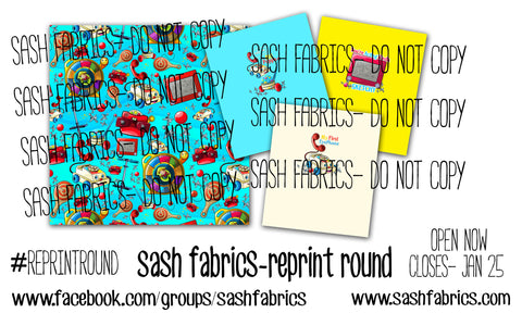 Sketchy Panel - Sash Fabrics- Jackie