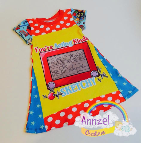 Sketchy Panel - Sash Fabrics- Jackie