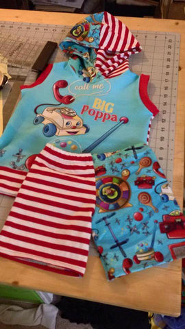 Big Poppa Panel - Sash Fabrics- Jackie
