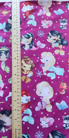 *sale*  Princess Mermaids Fuscia