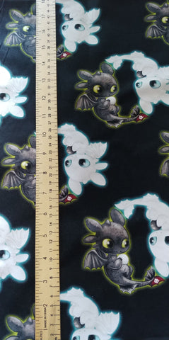 Toothless Neon 2yd cut