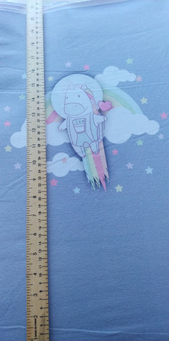 Jetpack Unicorn Panels - Sash Fabrics- Jackie