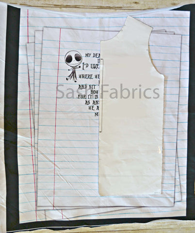Poem Panel - Sash Fabrics- Jackie